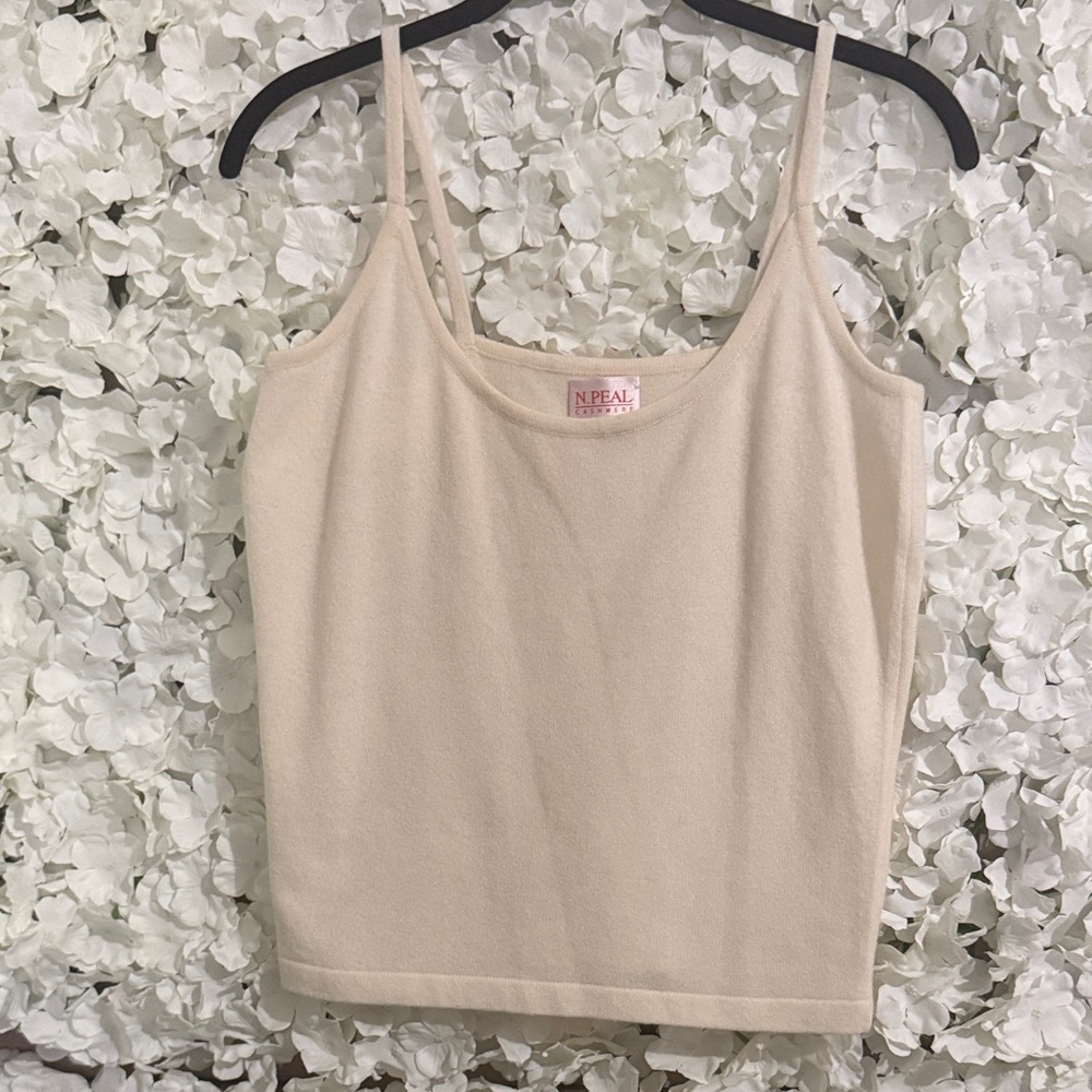 Cream N.PEAL CASHMERE Women's Top
